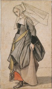 Ung engelsk kvinde af Hans Holbein der Jüngere